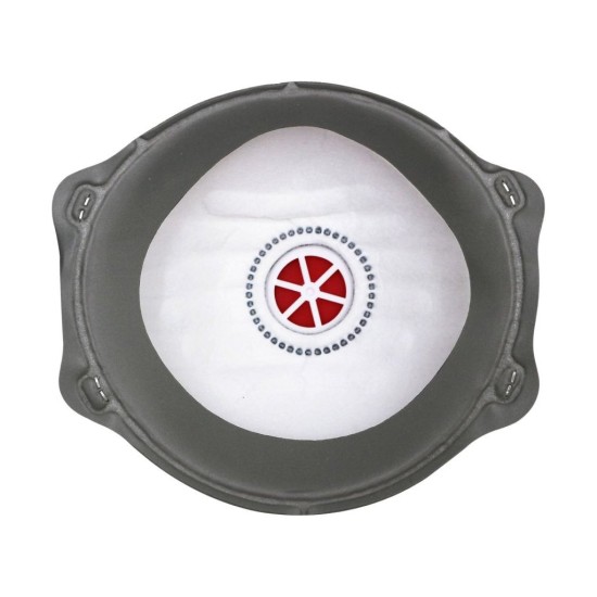 Respirátory sada 3ks s výdechovým ventilem a aktivním uhlíkovým filtrem, třída FFP3 NR, tvarované EXTOL PREMIUM