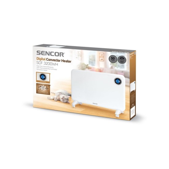 SCF 3200WH Elektrický konvektor SENCOR