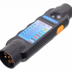 7-pólový tester zásuviek prívesu COMPASS