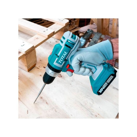 Akumulátorový vŕtací skrutkovač, 20V Li-ion (2x), 2000mAh, CELKOM