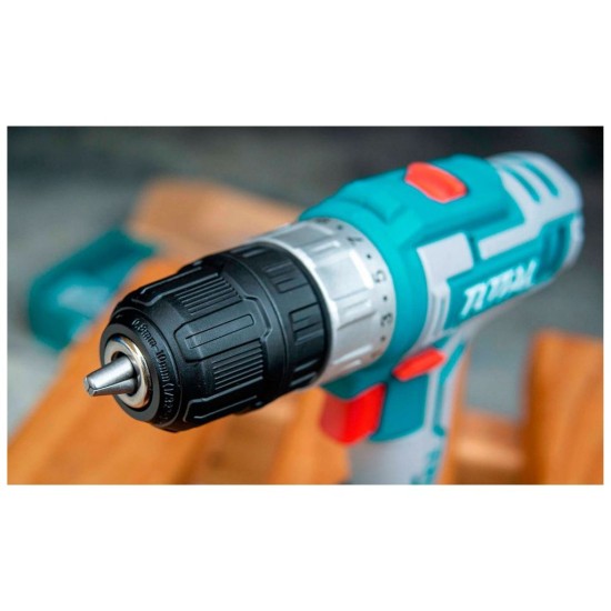 Akumulátorový vŕtací skrutkovač, 20V Li-ion (2x), 2000mAh, CELKOM