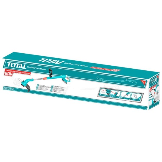 Akumulátorový vyžínač, 20V Li-ion, 2000mAh, 1ks batéria a 1ks nabíjačka, CELKOM