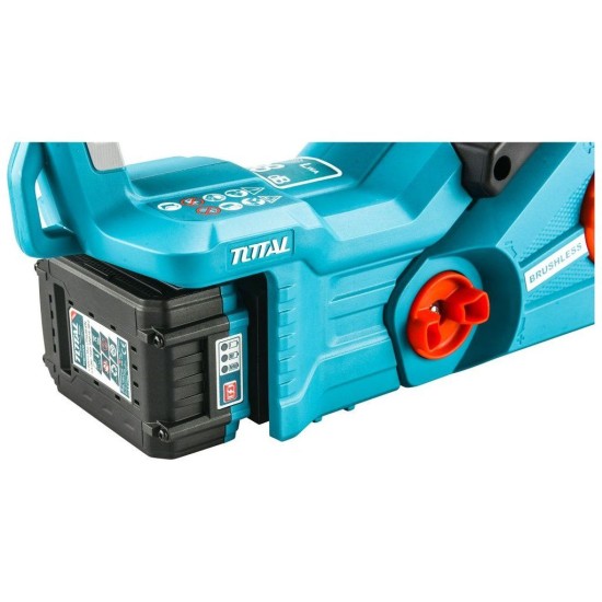 Akumulátorová reťazová píla 900W, BRUSHLESS, 20V Li-ion, 4.0Ah (2x), nabíjačka, 30cm CELKOM Akumulátorová reťazová píla 900W, BRUSHLESS, 20V Li-ion, 4.0Ah (2x), nabíjačka, 30cm CELKOM