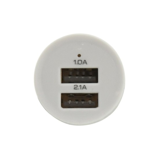 Zástrčka 2xUSB 5V/2100mA 12/24V COMPASS