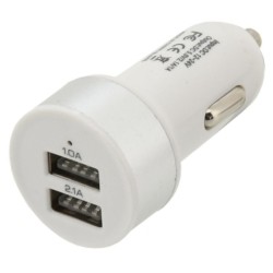 Zástrčka 2xUSB 5V/2100mA 12/24V COMPASS
