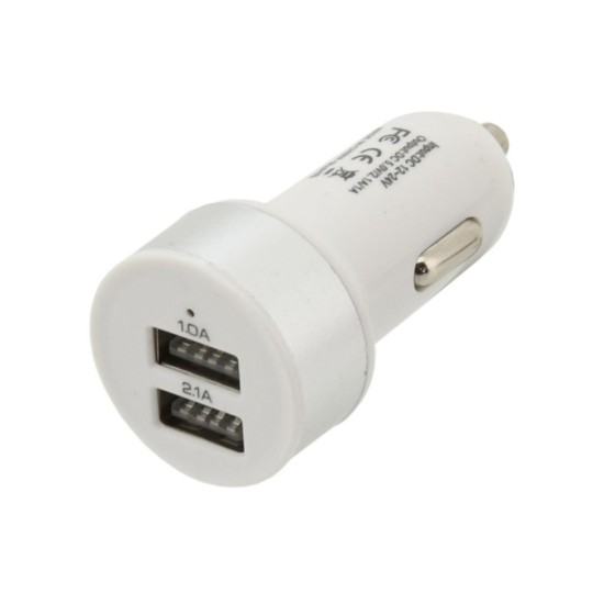 Zástrčka 2xUSB 5V/2100mA 12/24V COMPASS