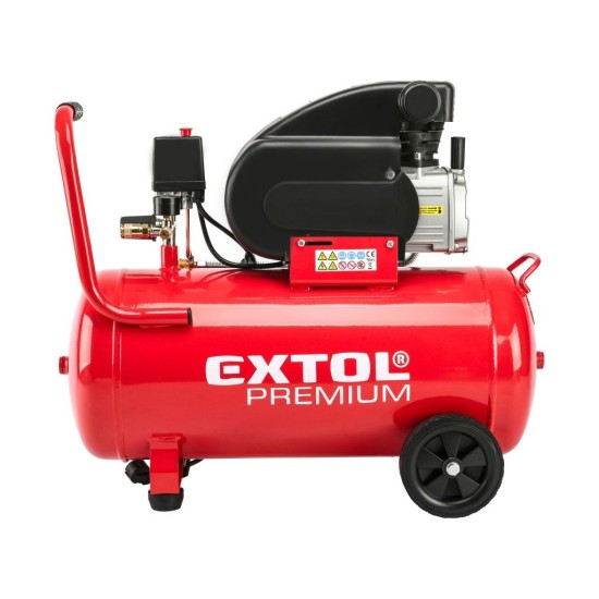 Olejový kompresor, 1800W, 50l EXTOL PREMIUM Olejový kompresor, 1800W, 50l EXTOL PREMIUM