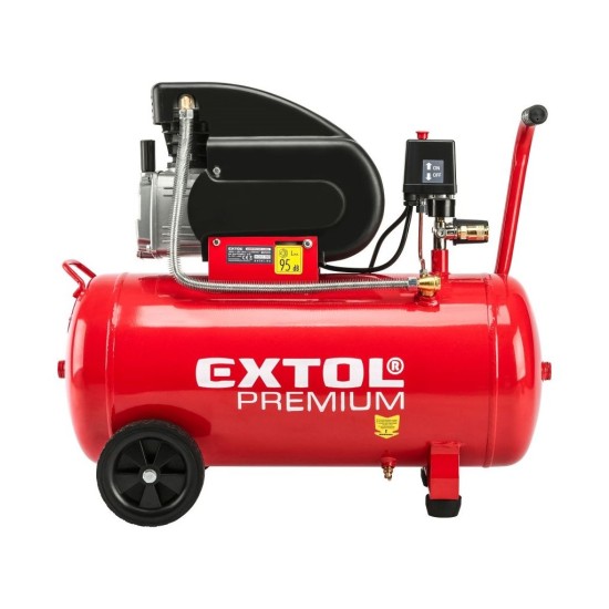 Olejový kompresor, 1800W, 50l EXTOL PREMIUM Olejový kompresor, 1800W, 50l EXTOL PREMIUM