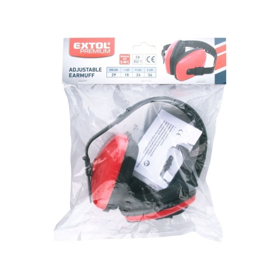 Nastaviteľné chrániče sluchu EXTOL PREMIUM Nastaviteľné chrániče sluchu EXTOL PREMIUM