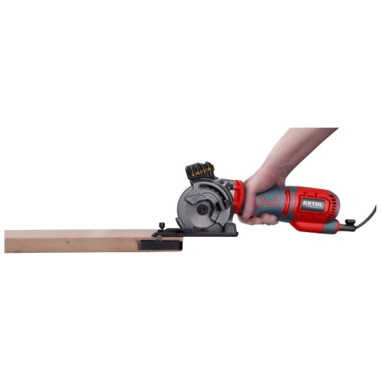 Laserová kotúčová píla, ponorná, 89mm, 705W EXTOL PREMIUM