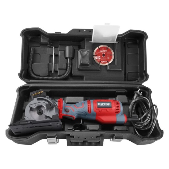 Laserová kotúčová píla, ponorná, 89mm, 705W EXTOL PREMIUM