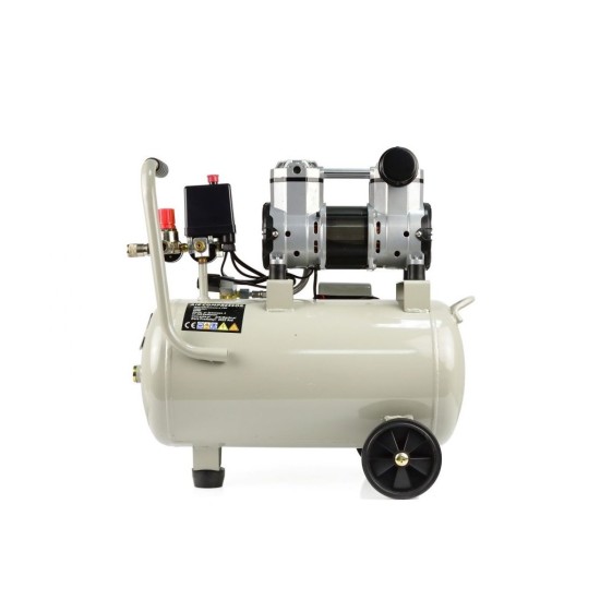 Kompresor 24l, 980W, bezolejový GEKO