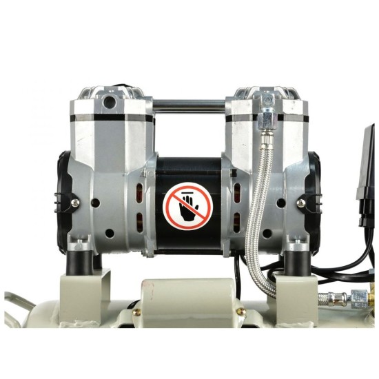 Kompresor 24l, 980W, bezolejový GEKO