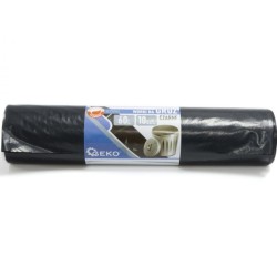 Vrece na odpad, sutina 60l, 10ks, čierne GEKO