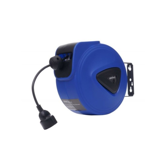 Samonavíjací predlžovací kábel (bubon) 10m, 230V KRAFT&DELE