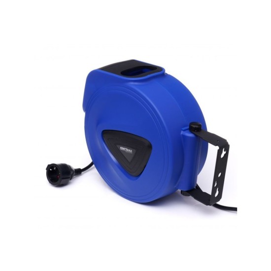 Samonavíjací predlžovací kábel (bubon) 10m, 230V KRAFT&DELE