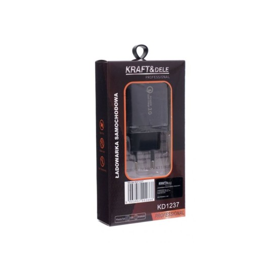 Sieťová nabíjačka QUICK CHARGE 3.0, 4xUSB KRAFT&DELE Sieťová nabíjačka QUICK CHARGE 3.0, 4xUSB KRAFT&DELE