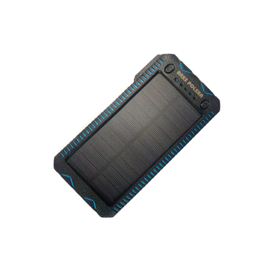 Solárna powerbanka 10000mAh so zapaľovačom a baterkou BASS Solárna powerbanka 10000mAh so zapaľovačom a baterkou BASS