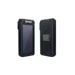 Solárna powerbanka 10000mAh so zapaľovačom a baterkou BASS