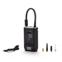 Batériový mini kompresor 7,4V s LED baterkou BASS