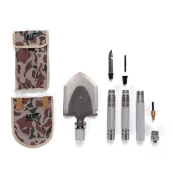 Skladacia vojenská multifunkčná lopata 16v1 BASS