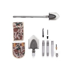 Skladacia vojenská multifunkčná lopata 16v1 BASS