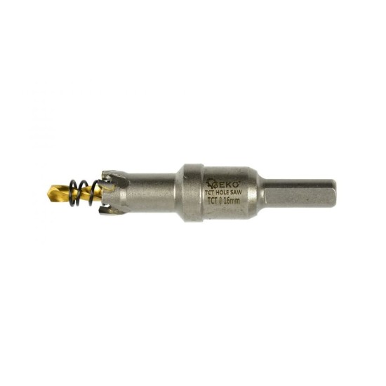 Vrták do kovu TCT, 16mm GEKO Vrták do kovu TCT, 16mm GEKO