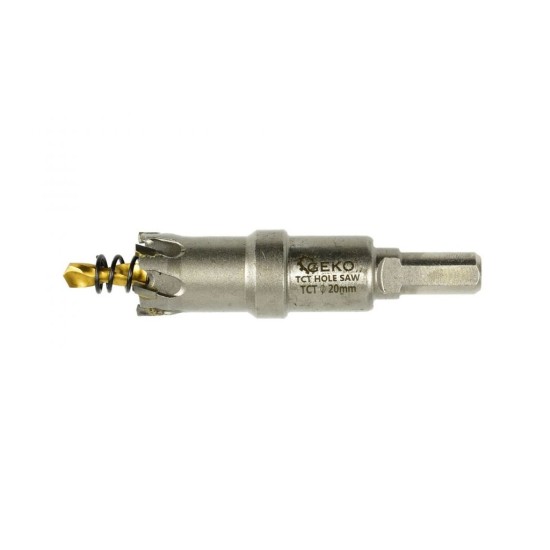 Vrták do kovu TCT, 20 mm GEKO Vrták do kovu TCT, 20 mm GEKO