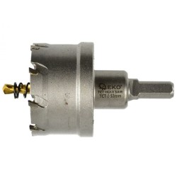 Vrták do kovu TCT, 53mm GEKO