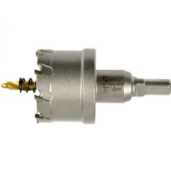 Vrták do kovu TCT, 45 mm GEKO