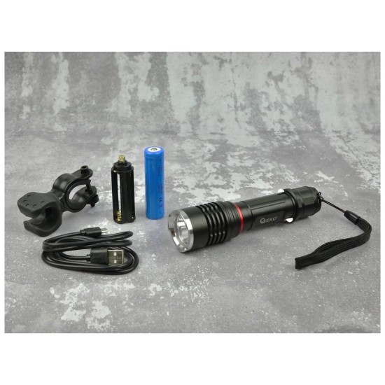 LED baterka T6 CREE 10W, 800lm GEKO LED baterka T6 CREE 10W, 800lm GEKO