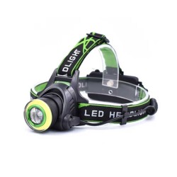 Svetlomet (nabíjateľný) CREE XM-L T6 LED 900lm, reflektor BASS