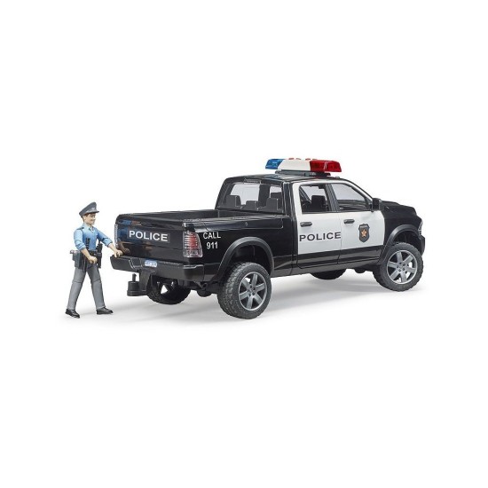 Policajné auto RAM 2500 s policajtom BRUDER Policajné auto RAM 2500 s policajtom BRUDER