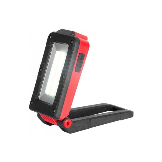 LED baterka Pracovná lampa MWL539, 100+250lm, COB 200lm, 2.2Ah, magnet, USB nabíjanie