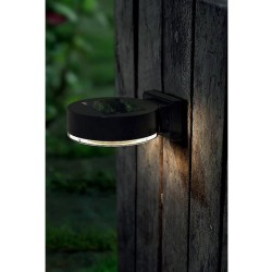 Solárne nástenné/plotové svietidlo, 12x SMD LED
