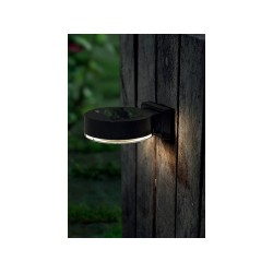 Solárne nástenné/plotové svietidlo, 12x SMD LED Solárne nástenné/plotové svietidlo, 12x SMD LED