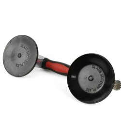 Prísavka na sklo a dlaždice, hliník 2x125mm TVARDY Prísavka na sklo a dlaždice, hliník 2x125mm TVARDY