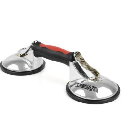 Prísavka na sklo a dlaždice, hliník 2x125mm TVARDY Prísavka na sklo a dlaždice, hliník 2x125mm TVARDY