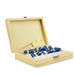 Súprava 12 rezačiek dreva, 6 mm GEKO Súprava 12 rezačiek dreva, 6 mm GEKO