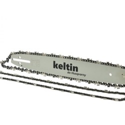 Vodiaca lišta pre reťazové píly a 2 reťaze 15" 0,325" 1,5mm 64z KELTIN