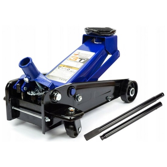 Hydraulický nízkoprofilový mobilný zdvihák 3T, 125-460mm RIPPER Hydraulický nízkoprofilový mobilný zdvihák 3T, 125-460mm RIPPER