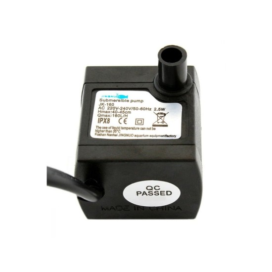 Akváriové čerpadlo 2,5W, 110-230V Akváriové čerpadlo 2,5W, 110-230V