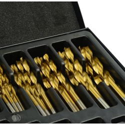 Sada titánových železných vrtákov HSS 170ks GEKO