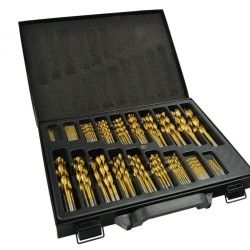 Sada titánových železných vrtákov HSS 170ks GEKO