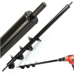 Pôdna vŕtačka na vŕtačku 8x60cm MAR-POL Pôdna vŕtačka na vŕtačku 8x60cm MAR-POL