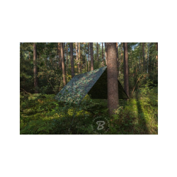 Plachta 6x4m, 90g, kamufláž CAMOforest