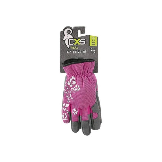 Kombinované rukavice PICEA, v. 08"
