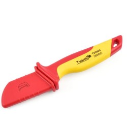 Izolačný nôž VDE 180 mm na odizolovanie káblov TVARDY