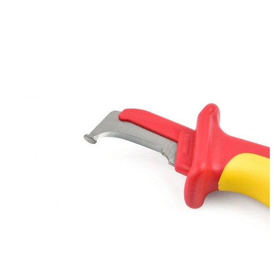 Izolačný nôž VDE 180 mm na odizolovanie káblov TVARDY