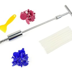 Súprava na opravu preliačených telies s reverzným kladivom GEKO